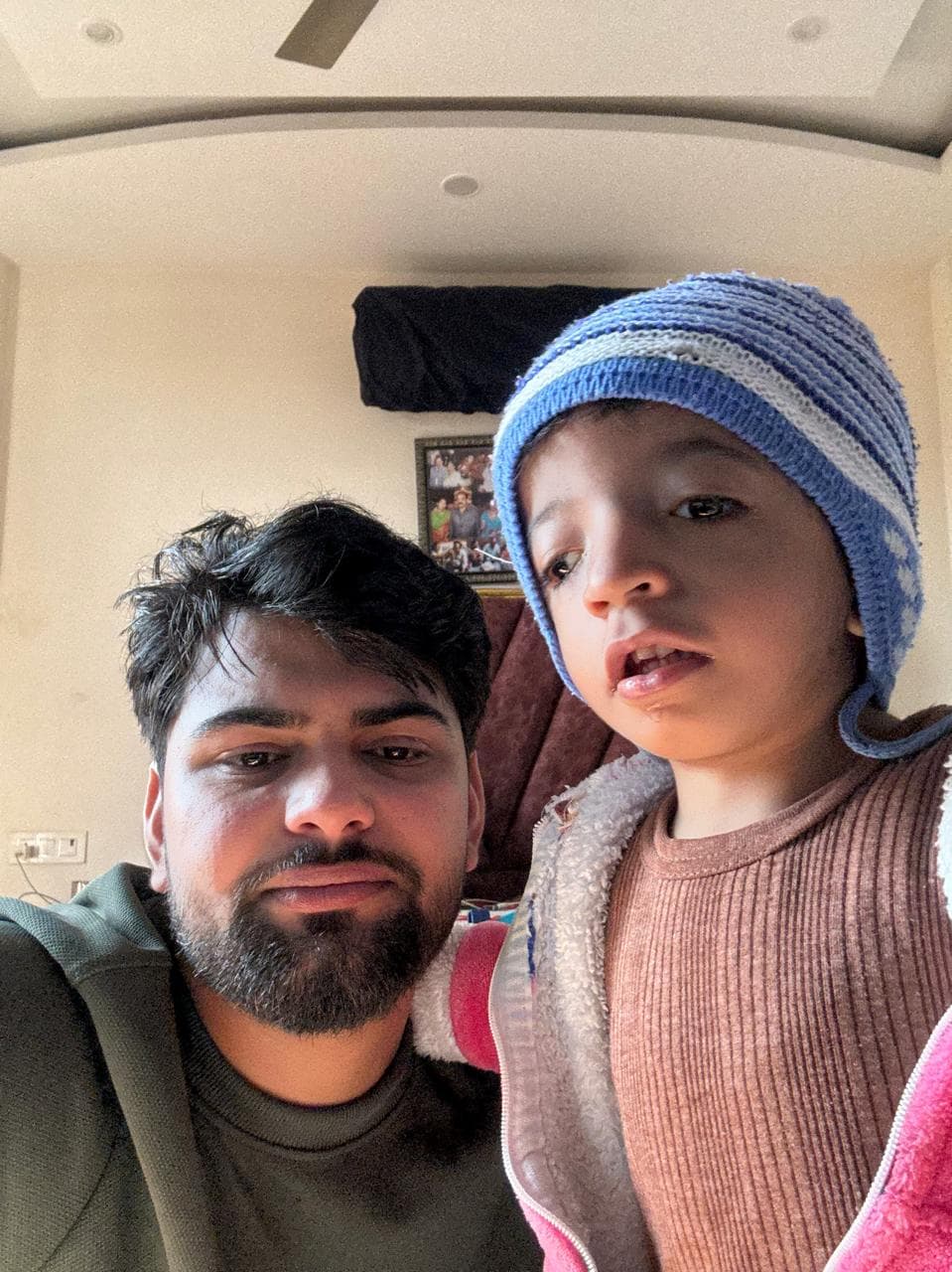 A therapist working with a child at home
